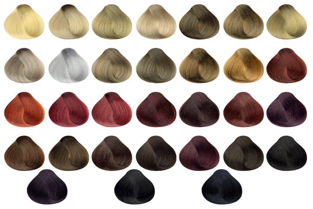 Hair Color Chart