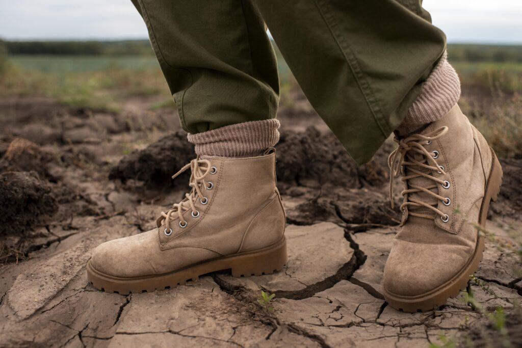 Wear Army Boots with Jeans